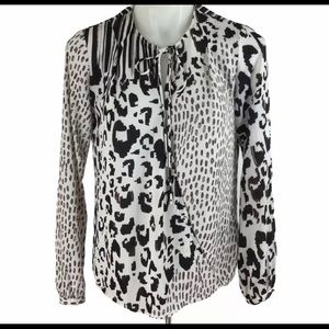 Cabi Skin Print Blouse